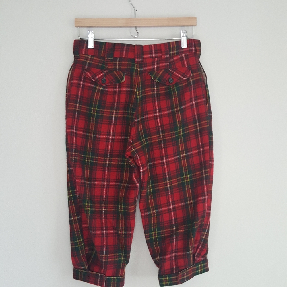 Vintage Woolrich Plaid Wool Knickers - Picture 4 of 11